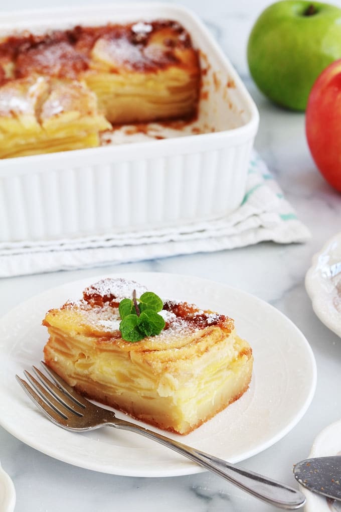 Gateau aux pommes moelleux fondant recette facile bolzano apple cake